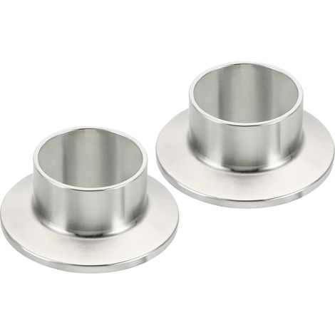 2pcs 304 Inox Acier Tuyau Raccord 32mm(1.2inch) (1/5)