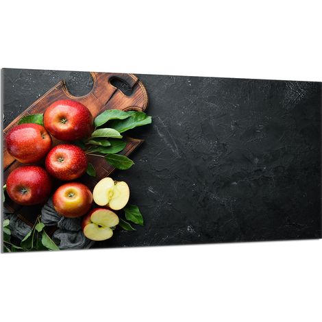 Piastra protettiva in vetro per la stufa 90x52 Apple (1/5)