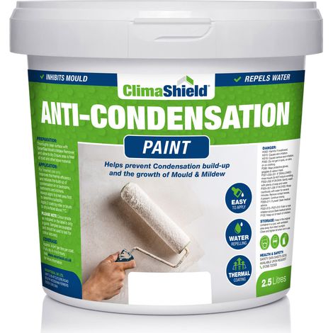 Anti-Condensation Paint - BRILLIANT WHITE - 2.5 Litres (1/5)