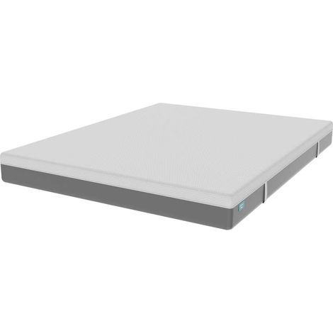 Cecotec Matelas Flow Original + 105X190 3 couches, 25 cm de hauteur, haute fermeté, mousse HRC2 +, morphadapt + mousse, noyau mousse frais et easyclean