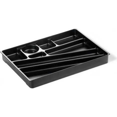 Duradero Contenedor de almacenamiento IDEALBOX PLUS color carbón (1/2)