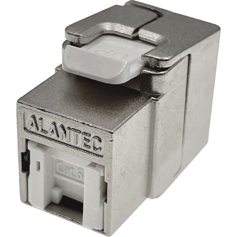 Modulo Keystone alantec mb004-1 rj45 tool-less stp cat.6 poe+ alantec plus - performance de trasmissione migliorata de