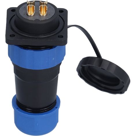 Wasserdichter 4-poliger IP68-Flugzeugstecker (Vierpolgröße), 380 V, 45 A Nennleistung, für SP284-poliges Kabel (1/5)