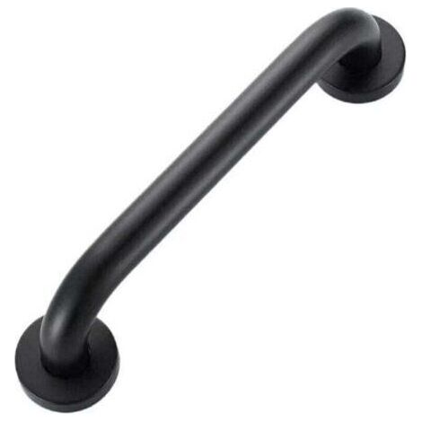 Noir 500mm-Barre d'Appui Douche , XU, Poignée de Douche de Sécurité, Barre d'Appui WC Handicapé, Barre de Soutien pour Toilette, Barre de Maintien Douche et WC (1/4)