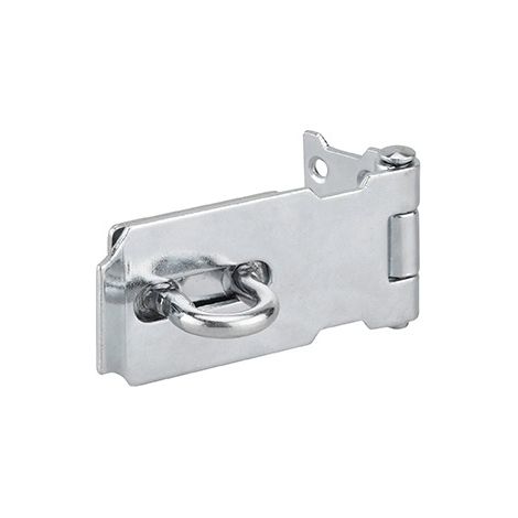 Porta lucchetto per armadi e porte, 75mm, occhiolo acciaio zincato - THIRARD