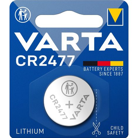 CR2477 3V Lithium Coin Cell Battery, 1-Pack