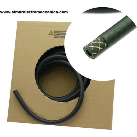 Matassa Tubo Telato 7,5 metri diam interno 6 mm diam esterno 12,5 mm 350411
