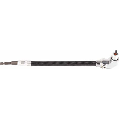 Rallonge pour tournevis électrique, tige flexible, connecteur de foret