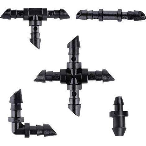 TAISHENGDA-Gartenbewässerungssystem, automatisches Bewässerungsset, Bewässerungsset, Anschlüsse für 1/4-Zoll-Schläuche, Bewässerungsset für Gewächshauspflanzen für Garten, Gewächshaus, Gemüsegarten un (1/5)