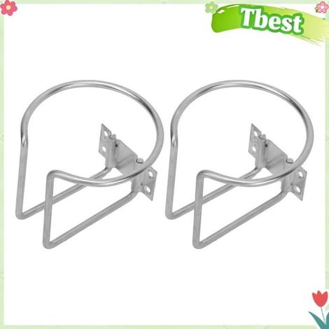 Porte-gobelet en acier inoxydable, 2 pièces, rangement pratique, étanche pour voiture, camping-car, Yacht marin (1/4)