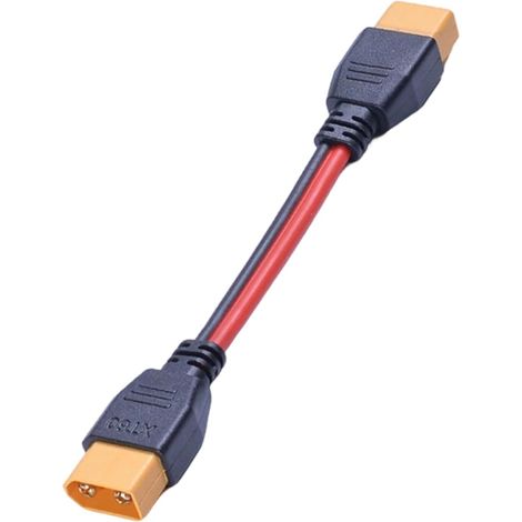Câble de en paquet unique avec conception de prise mâle assortie, couvercle extérieur en PVC pour la configuration de l ' alimentation de la batterie, projets de loisirs, câble de à prise (1/5)