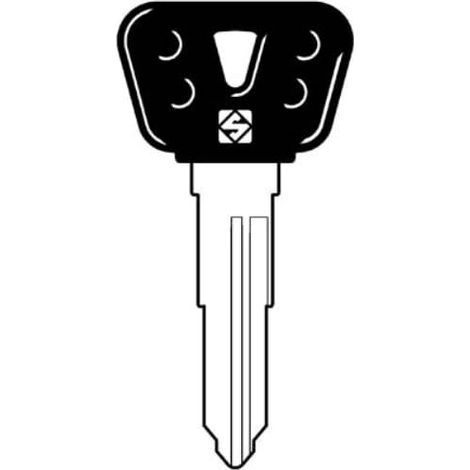 Chiave Auto Yamaha YH29BP Silca Acciaio Nichelato 5 Pezzi