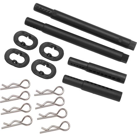 Support de carrosserie en plastique pour voiture RC ZD Racing 1/7 EX07 avec boucles en acier (1/5)