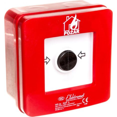 Punto di chiamata manuale antincendio NO-NO IP65 WP-2s ROP A 921402