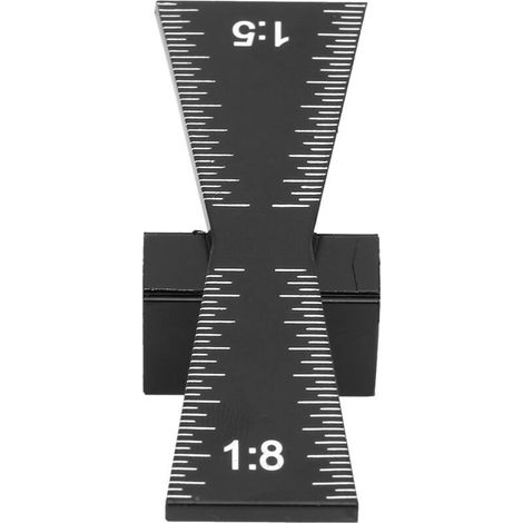 Generic Règle d'aronde, Simple à Utiliser la Jauge en Queue d'aronde Pratique Simple, pour les Outils de Menuiserie (1/4)