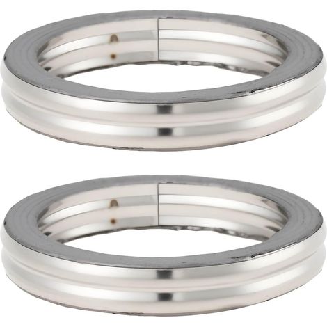 2 Pièces Joint d’Échappement de Collecteur 25x33x5 mm 2 Pièces 25x33x5 mm Replace MSH-2444994-2021 pour Joint de Collecteur d’Échappement (1/5)