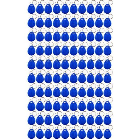 Porte-clés de serrure de porte étanche, Portable, léger, carte d'identité de proximité intelligente pour résidentiel bleu. (1/5)