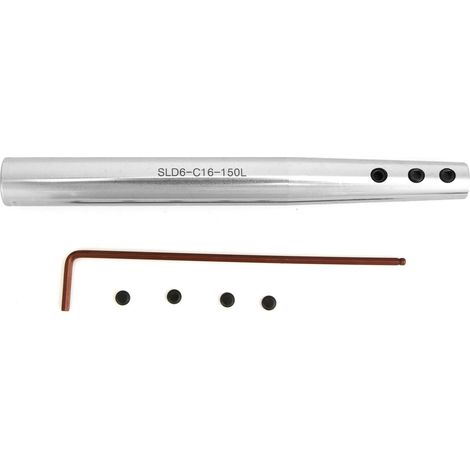 Rallonge De Fraise Cnc En Acier Au Tungstène Pour Cavité Profonde Sld6-C16-150l - 1 Pièce (1/5)