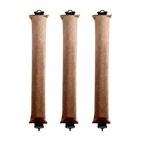 Lot de 3 bigoudis sans chaleur – Kaki – Boucles naturelles – Sans fer – Coiffage doux (1/5)