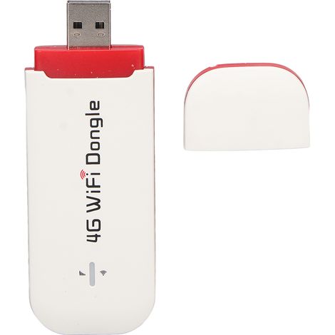Routeur WiFi Portable 4G Haut Débit, Prise USB, Point d'Accès Mobile Sans Fil, Blanc (1/5)