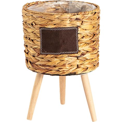 mit abnehmbaren Beinen Geflochtene Seegraskörbe Boho Wohn