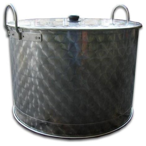 Bollitore 120 Litri con Maniche Acciaio Inox 3 Fondi (1/2)