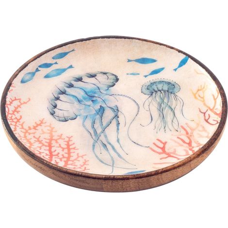 Signes Grimalt Bandeja Cocina  Bandeja Medusas S Cajas Y Bandejas Azul 16x16x2cm 34268