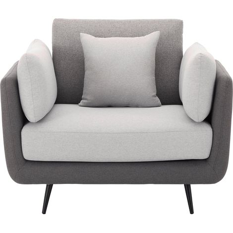 Mömax Sessel Genesis Grau Webstoff (1/5)