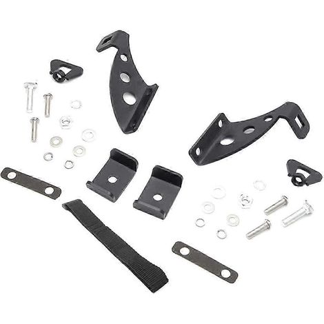 Kit de fixation pour cric de levage, support de cric Hi-Lift, charnière de porte et charnière de capot pour Jeep Wrangler JK 2007-2020 (1/5)