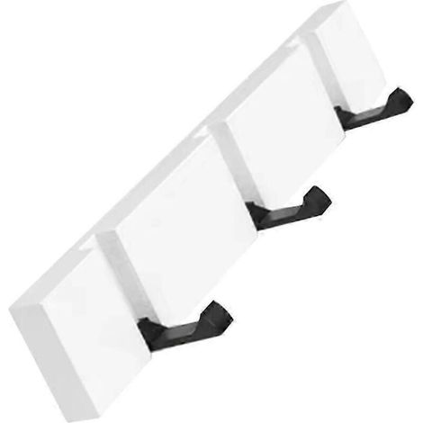 Les crochets muraux dissimulés en aluminium pour salle de bain peuvent également servir de porte-clés/porte-vêtements/porte-serviettes grâce à leur design minimaliste. (1/5)
