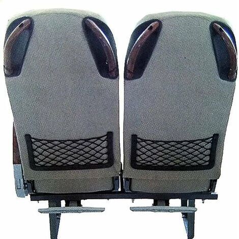 Un ensemble de 3 filets de rangement pour voiture, mesurant 36 x 18 cm – maille en nylon élastique – maintien super résistant, convient aux fourgonnettes, camping-cars et camions. (1/3)