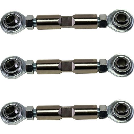 Support d'alternateur à rotule Heim, tige de tension réglable de 2-1/2 pouces (6,35 cm) pour moteurs SBC, BBC 350 et 454 (1/5)