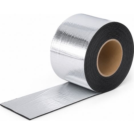 Nastro Sigillante Butilico Impermeabile 100 mm x 3,30 m per Tetti e Grondaie (1/5)