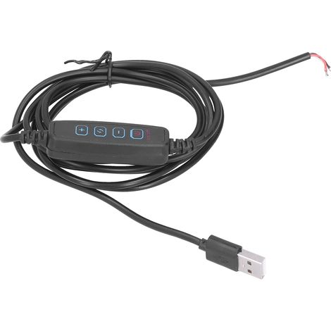 d alimentation universel USB de 2 m avec interrupteur et (1/2)