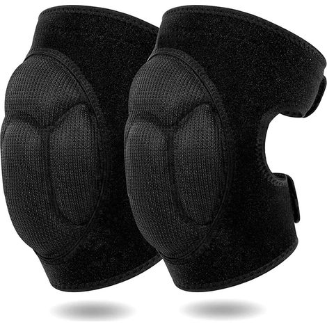 Genouillères de Sport 1 Paire Sport Anti-Collision éponge Anti-Chute genouillères Football Basket Fitness Patinage à roulettes équipement de Protection Anti-Chute(S) (1/5)
