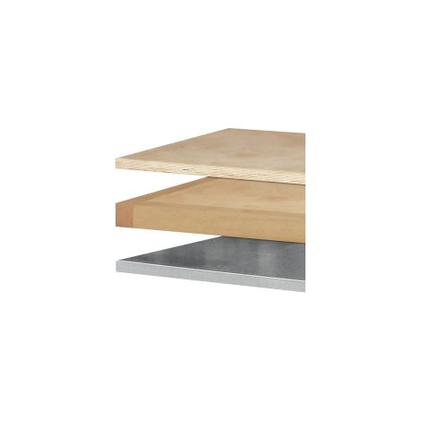 Plateaux D'etablis Aspect Acier Zinguédimensions 2000 X 700 X 40 Mmpoids 54 Kg