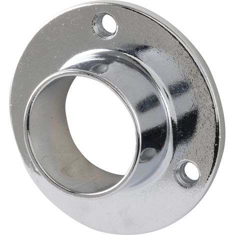 Wandscheibe 1-teilig 25 mm Zamak verchromt