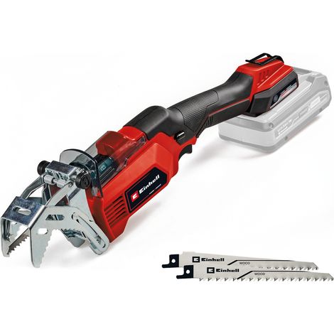 Einhell Akku-Astsäge GE-GS 18/150 Li-Solo Power X-Change (18V, 100 mm max. Schnittstärke 20 mm Hubhöhe, abnehmbarer Astbügel, inkl. 2x Sägeblatt, ohne Akku) (1/5)