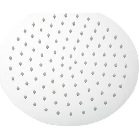 Pommeau de douche en acier inoxydable - Douche à économie d'eau, pommeau de douche rond de 20 cm, pommeau de douche pluie universel filetage 1/2 pouce, rotatif à 360°, inclinaison à 30°, facile à inst (1/5)