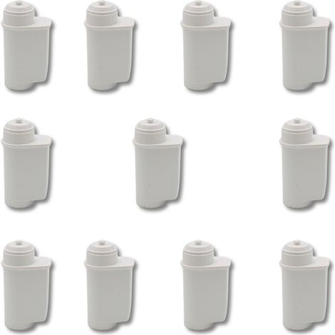 Ersatzteil - SOS Accessoire Lot de 11 Filtre à eau pour machines à café automatique Siemens EQ Series, EQ3/EQ6/EQ9, S700, 3200 Bosch TCZ7003, TCZ7033, pour Brita Intenza - - SIEMENS, BOSCH, GAGGENAU, (1/2)