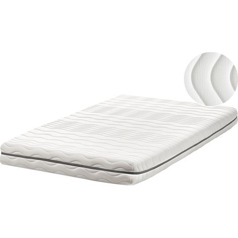 Materasso matrimoniale in Memory Foam Poliestere Bianco 120 x 200 cm Jolly (1/5)
