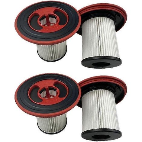 Lot de 4 filtres HEPA pour aspirateur Bosch Unlimited série 7 (compatible Bosch S7) - Accessoires pour aspirateur Bosch - Cartouche filtrante (1/5)