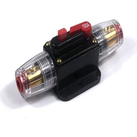Disjoncteur 100A - YYV - 12V-24V DC - Protection automatique - Commutateur manuel - Sécurité électrique (1/4)