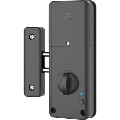 per serrature invisibili Tuya Smart, serrature per porte con impronta digitale, serrature intelligenti per porte d'ingresso, serrature elettroniche intelligenti a catenaccio, f (1/2)