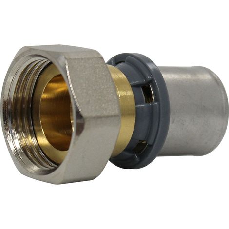 Raccord multicouche à sertir TH - Femelle écrou libre 3/4" (20/27) - Ø20x2,0 - Arcanaute (1/5)