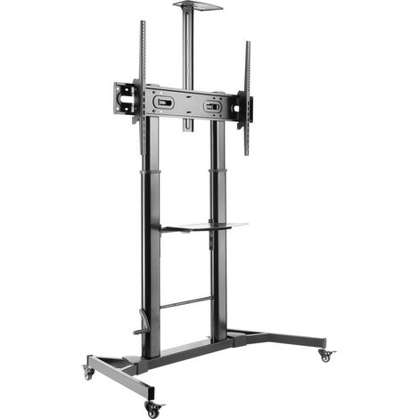 Socle pour moniteur lcd pour écrans 60" - 100" (152 - 254 cm) charges jusqu'à 100 kg simple réglage avec manivelle livraison unique en dehors de l'allemagne n'est pas possible,  marchandise en vrac -  (1/4)