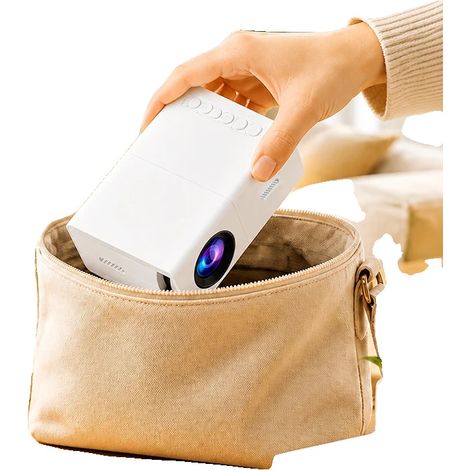 Projecteur, Résolution 1080P, Haute Luminosité, Projecteur Mini Portable (1/2)