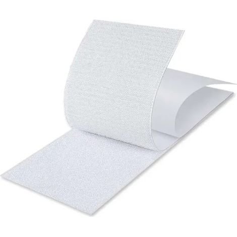 FOGLIO ADESIVO RETTANGOLARE A STRAPPO COL.BIANCO MIS.10X20CM