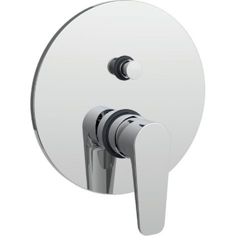 RUBINETTO MISCELATORE MONOCOMANDO INCASSO DOCCIA A 2 USCITE CROMATO SERIE ORANGE - 1/2 - PAF