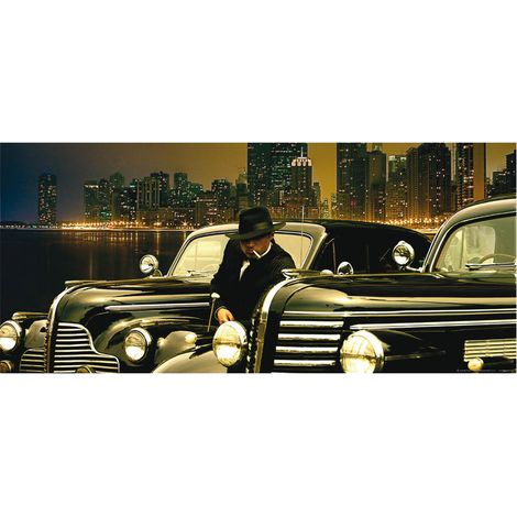 Chicago Gangsters, photo murale intissée, 202 x 90 cm, 1 part (1/3)